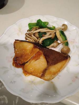 ぶりの照り焼き