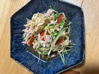 切り干し大根のサラダ