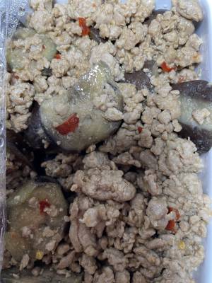 なすと豚肉のみそ炒め