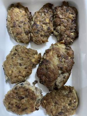 いわしのおかられんこんバーグ