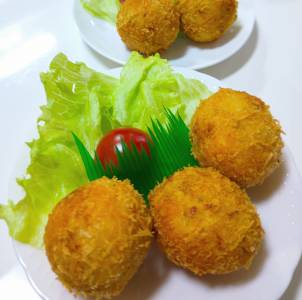 新じゃがコロッケ