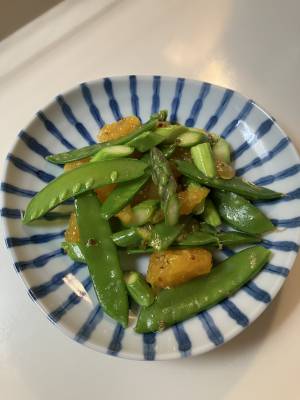 春野菜のはっさくサラダ