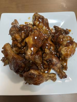 手羽元のバーベキューチキン