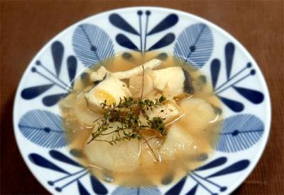 たらの白いブイヤベース