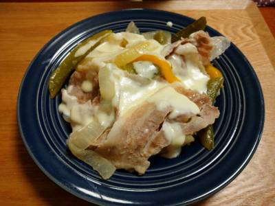 豚肉と春野菜のホットサラダ