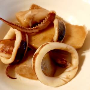 いかと里芋の煮物