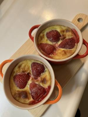 いちごグラタン