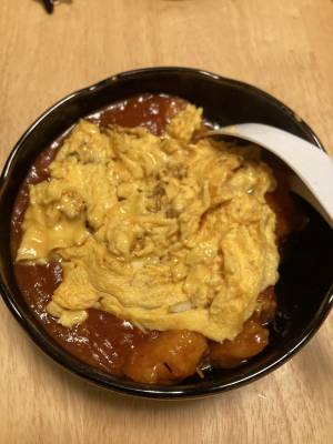 えびのチリソース ふんわり卵のせ