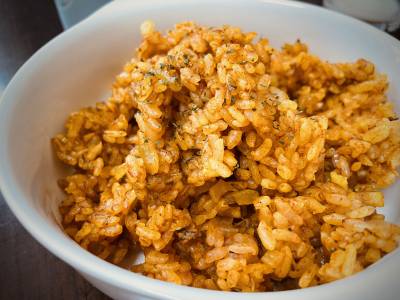 カレー風味のトマトライス