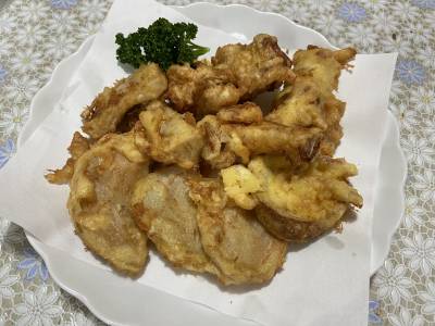 たけのこの味つき天ぷら