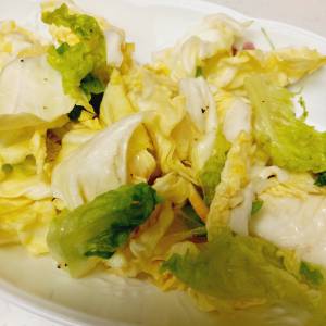 春キャベツのレモンづけ