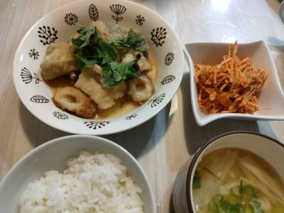 たらと厚揚げのおろし煮