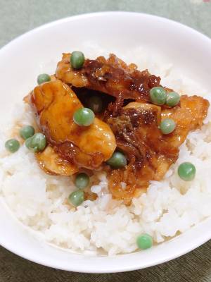 たいの煮つけ丼