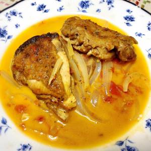 鶏肉のビネガー煮