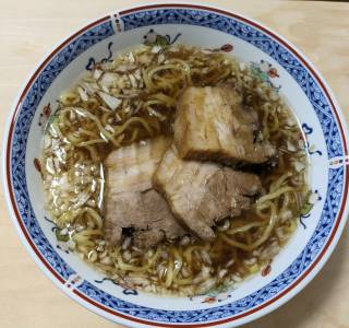 鶏清湯の塩ラーメン
