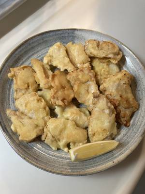 たけのこの味つき天ぷら