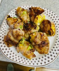 焦がしキャベツ豚ロール