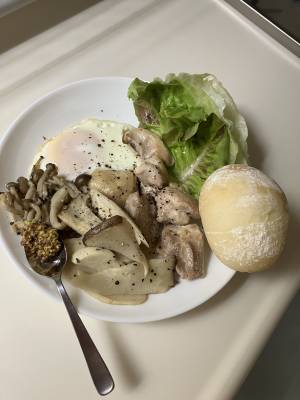 チキンソテーのワンパンプレート