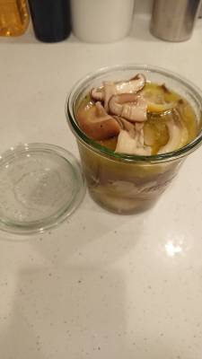 きのこのコンフィ