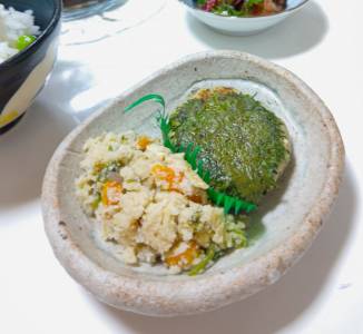 いわしのおかられんこんバーグ