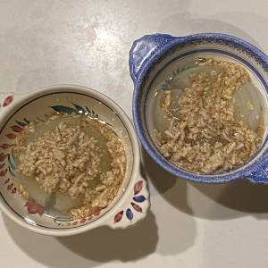 新たまの丸ごとレンジ蒸し 鶏そぼろあんかけ