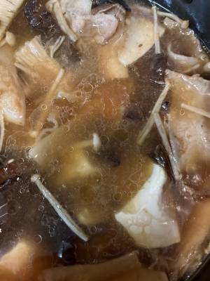 きのこスープ鍋