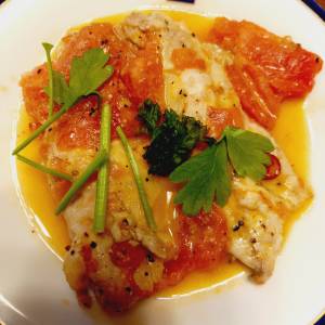 あじのアクアパッツァ