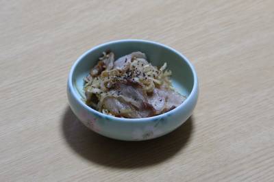 切り干し大根と豚肉の炒め物