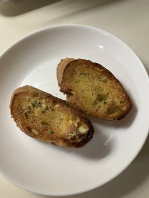 網焼きガーリックトースト
