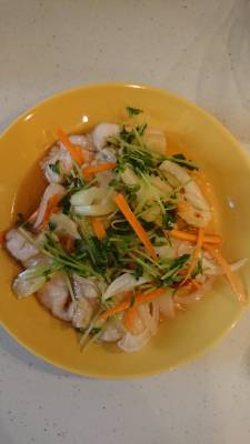 鶏むね肉のゆで南蛮漬け