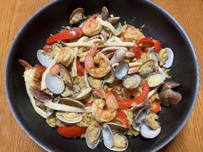 フライパンパエリア