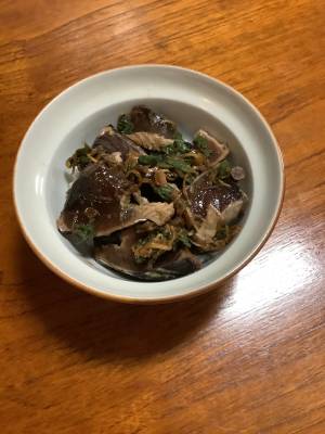 まぐろのさわやか薬味丼