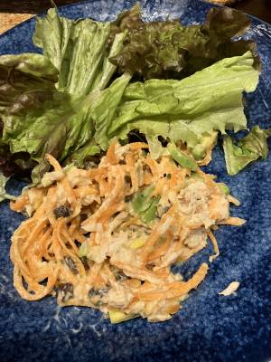 にんじんとツナのヨーグルトラペ