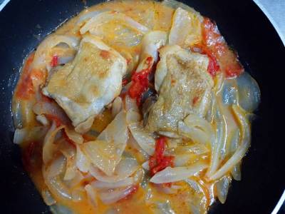 鶏肉のビネガー煮