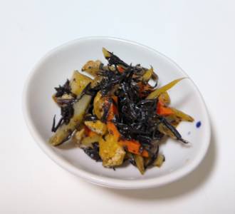 あっさりひじきの煮物