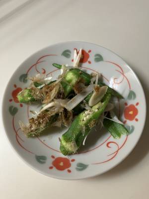レンジオクラのねぎおかかじょうゆ