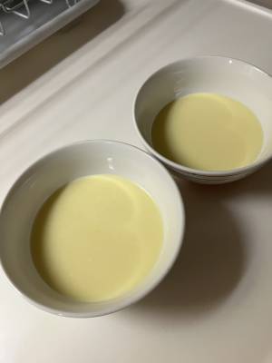 とうもろこしの冷製ポタージュ