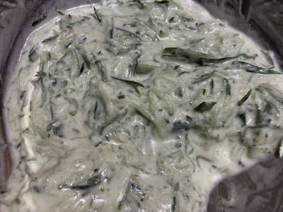 きゅうりのヨーグルトスープ