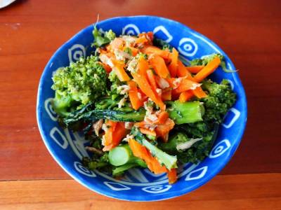 ブロッコリとにんじんのツナサラダ