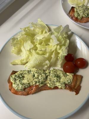 さけのパセリマヨ焼き