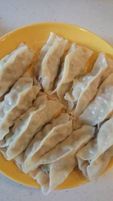 お手軽黒こしょうギョーザ