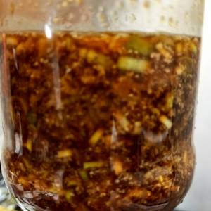 ごまねぎじょうゆだれ