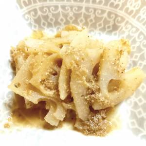 れんこんのごま酢あえ