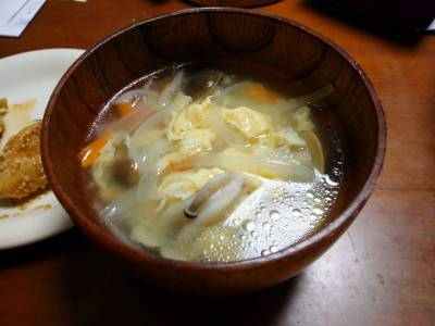 かきたま親子汁