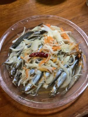 ししゃもの南蛮漬け