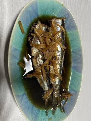 いわしのしょうが煮