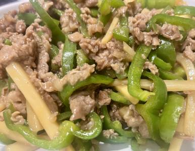 しっとりチンジャオロースー