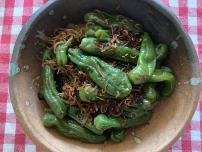 ししとうのじゃこ炒め