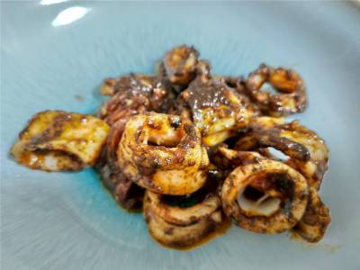 いかのワタ炒め