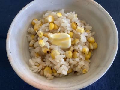 焼きもろこしご飯